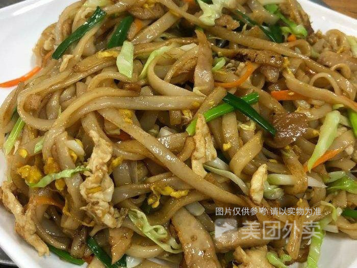 鸡蛋炒粿条图片