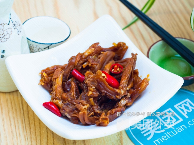 卤水掌翼饭图片