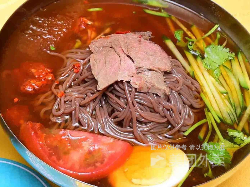 朝鲜牛肉冷面图片