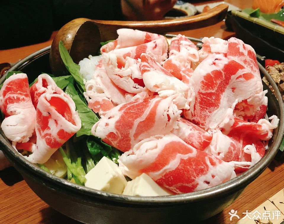 极上澳洲牛肉寿喜烧图片