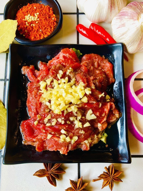 蒜香牛肉图片