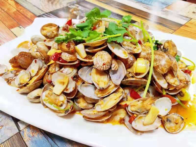 老李家秘制花甲图片