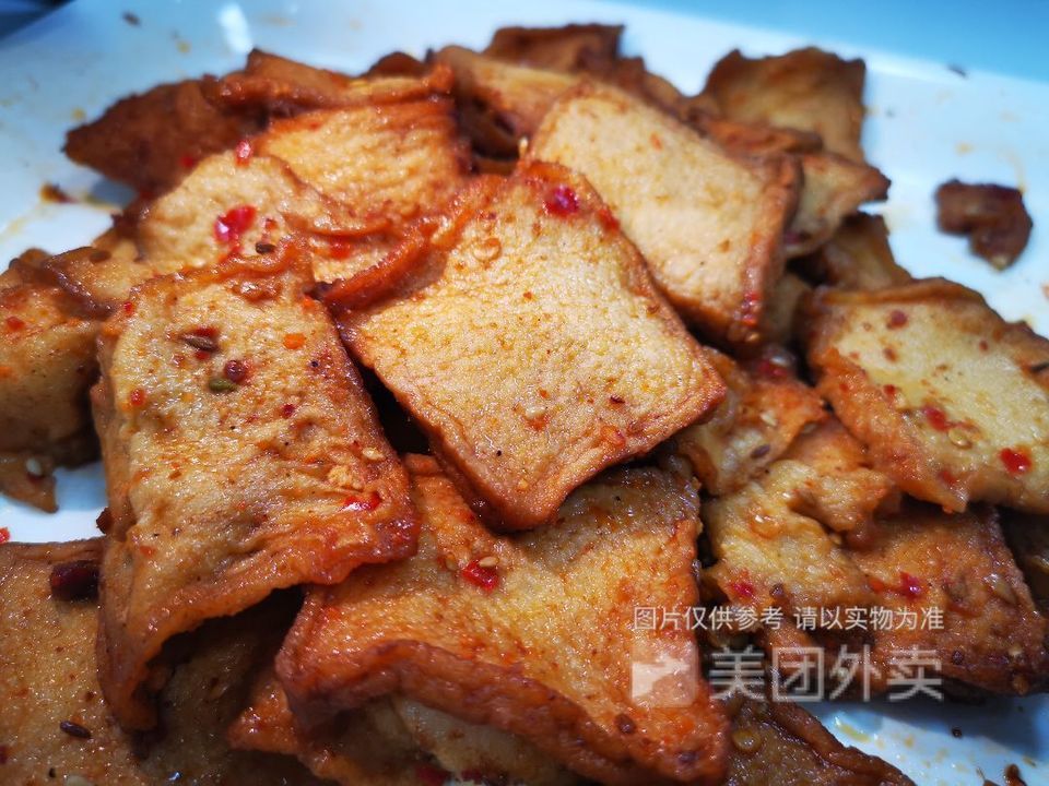 炸千叶豆腐图片