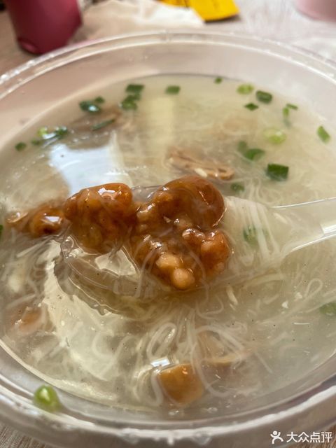 面线糊加大肠醋肉油条图片