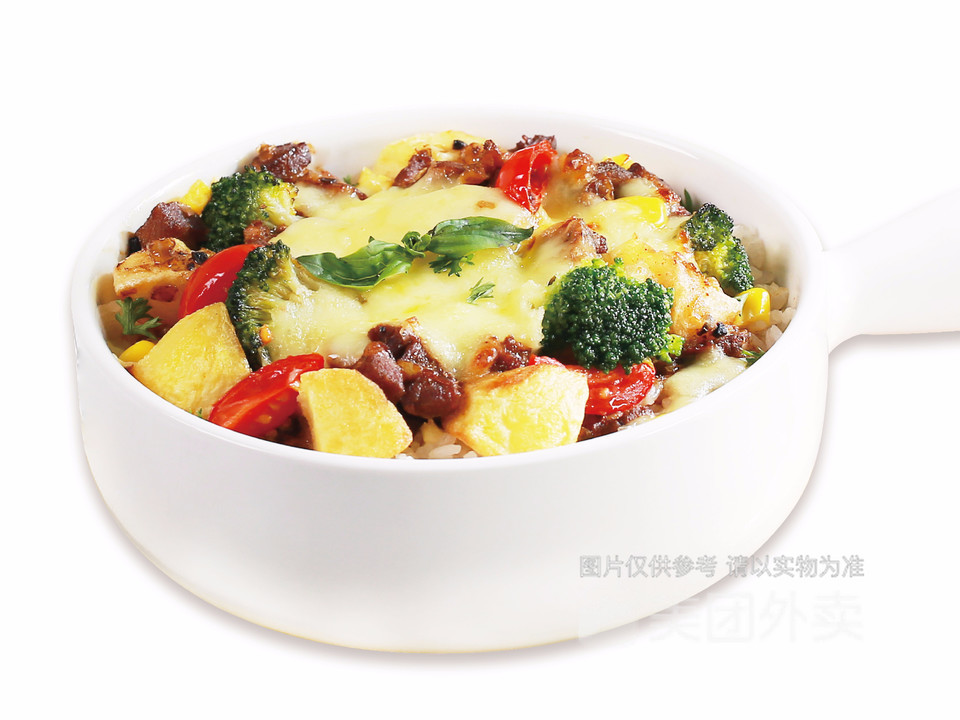 川香卤肉焗饭图片