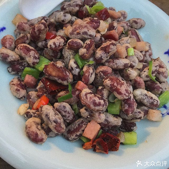 腊味红腰豆图片