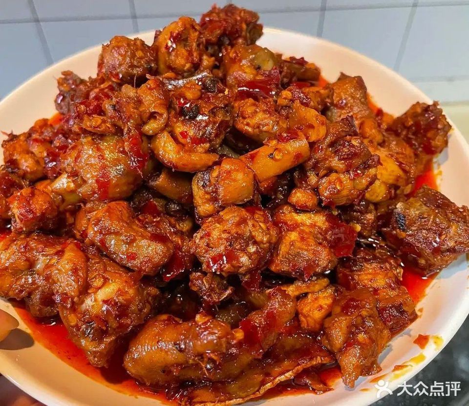 糍粑辣子鸡图片