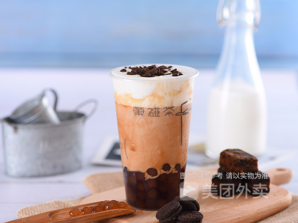 脏脏奥利奥奶茶图片