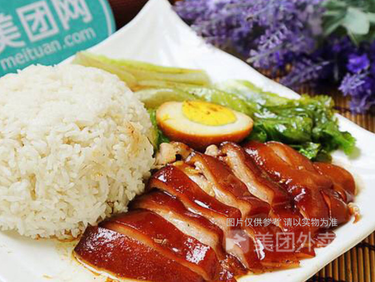 猪脚拼牛腩饭图片