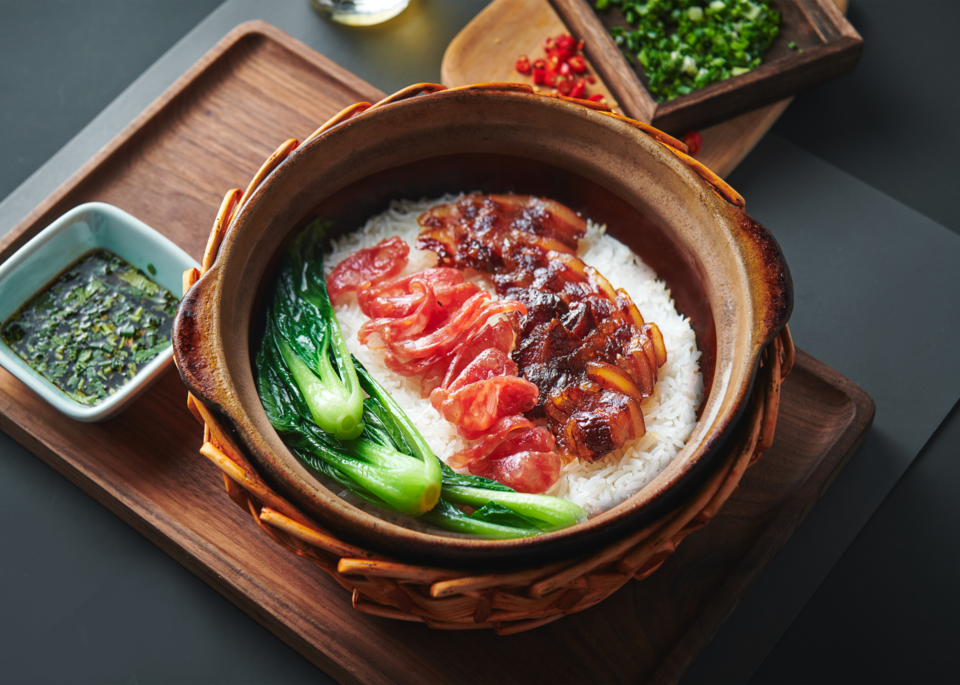 皇上皇腊味煲仔饭图片