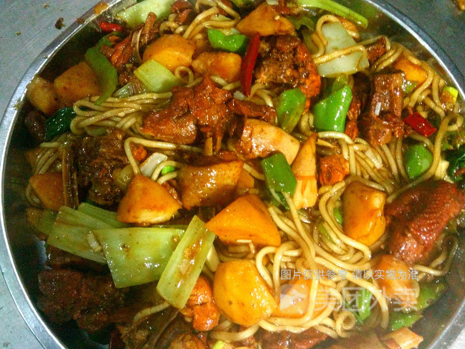 老村长排骨烩菜肉勾鸡定边店