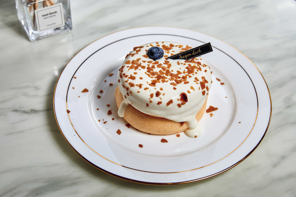 糖老鸭甜品定制舒芙蕾生日甜品摆台