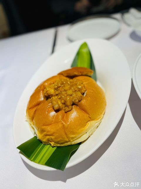 椰香咖喱面包鸡图片