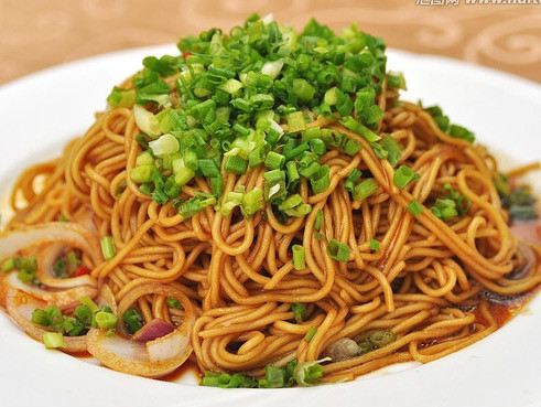 老上海油葱拌面