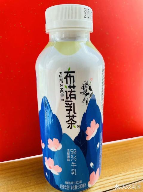 布诺乳茶浓郁原味奶茶饮料图片