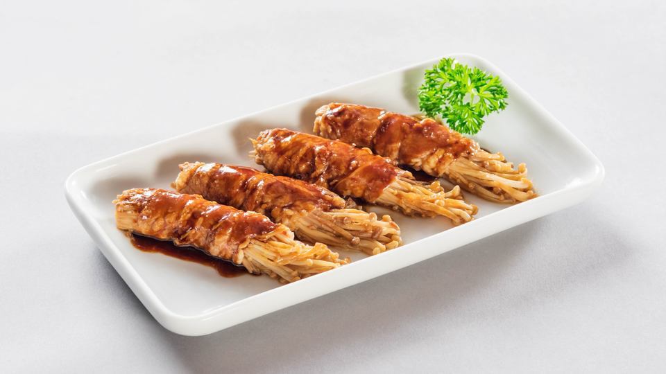 金针菇牛肉卷图片