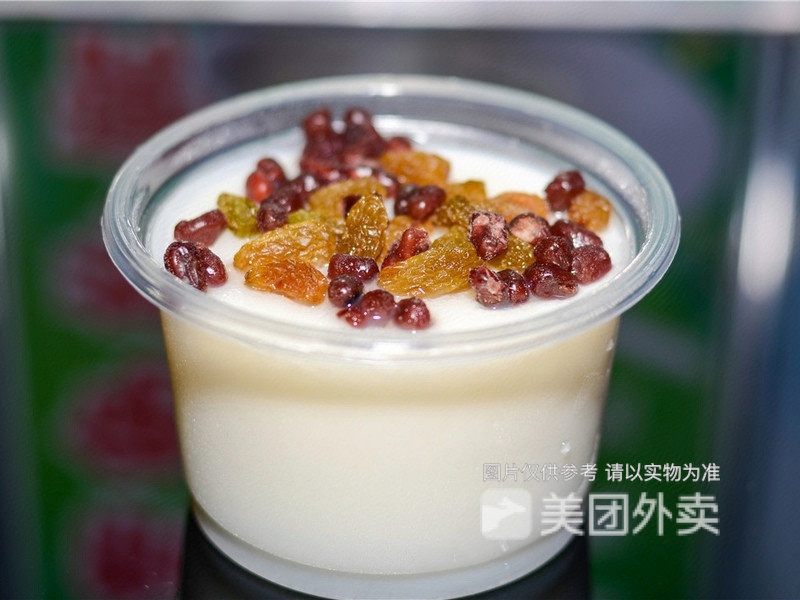 提子红豆双皮奶图片