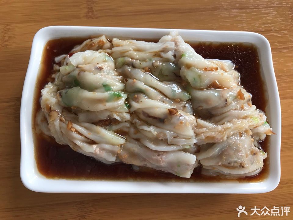 香菇鲜肉肠粉图片