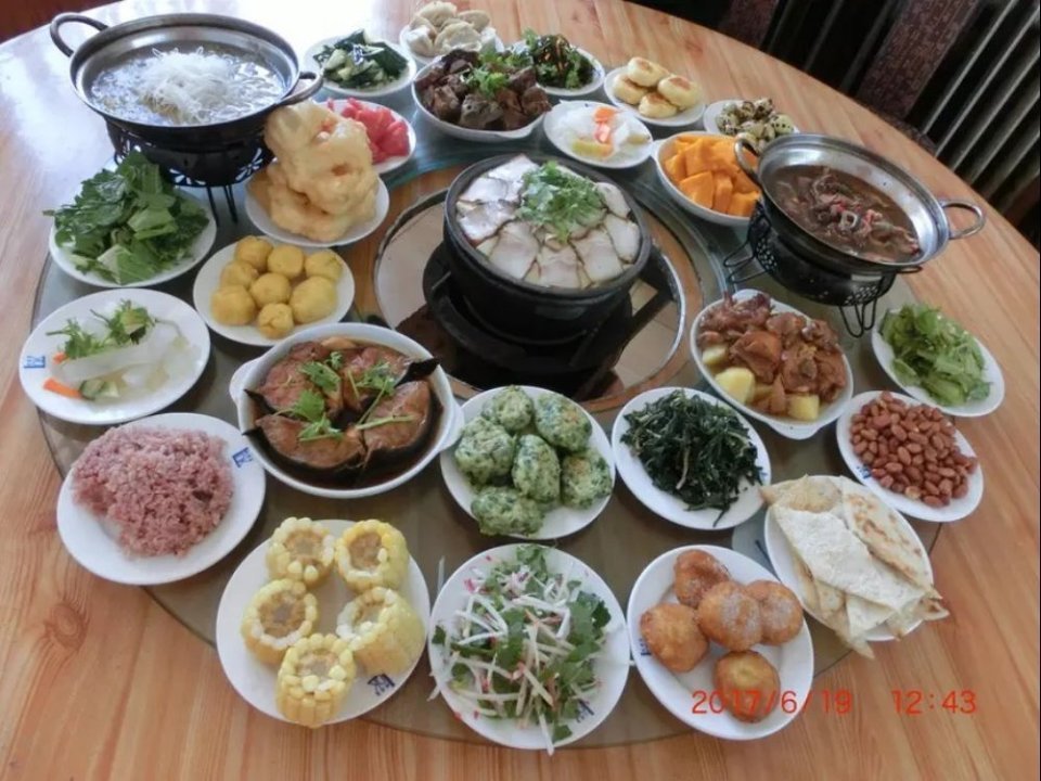 柳沟村豆腐宴图片