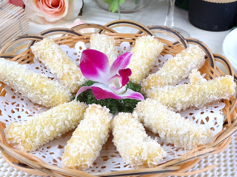 脆皮香芋卷图片