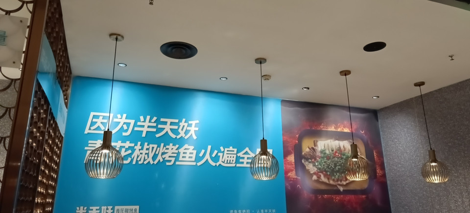 半天妖烤鱼文登利群店