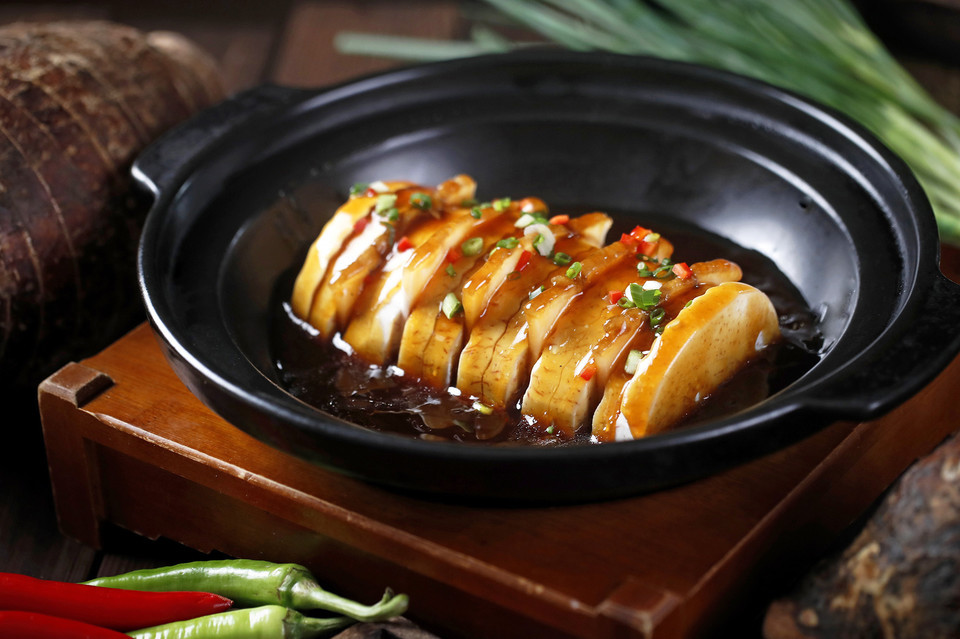 生焗荔浦芋头图片