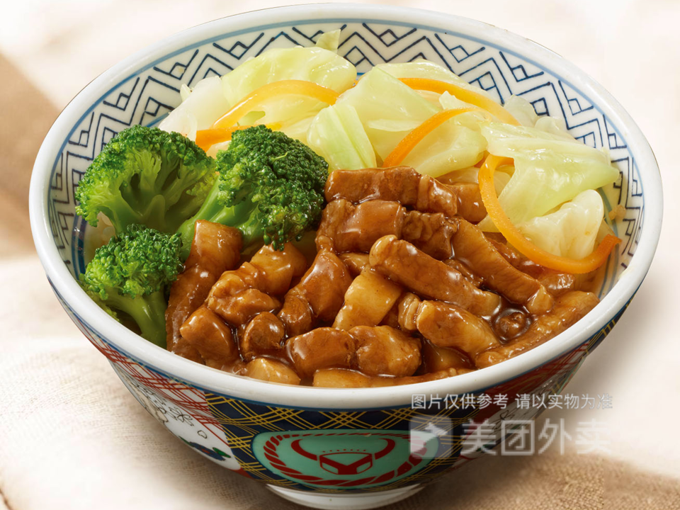 牛肉饭推荐菜:吉野家(永旺梦乐城金银潭店)位于武汉市东西湖区金银潭