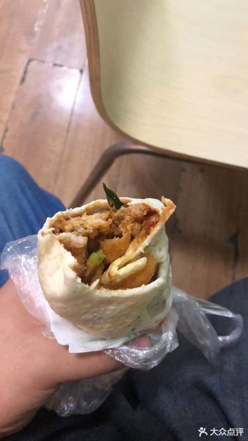 黑椒鸡肉卷图片