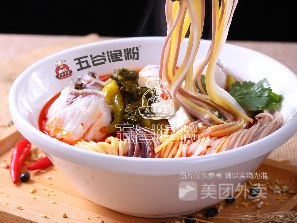 五谷麻辣鱼粉图片