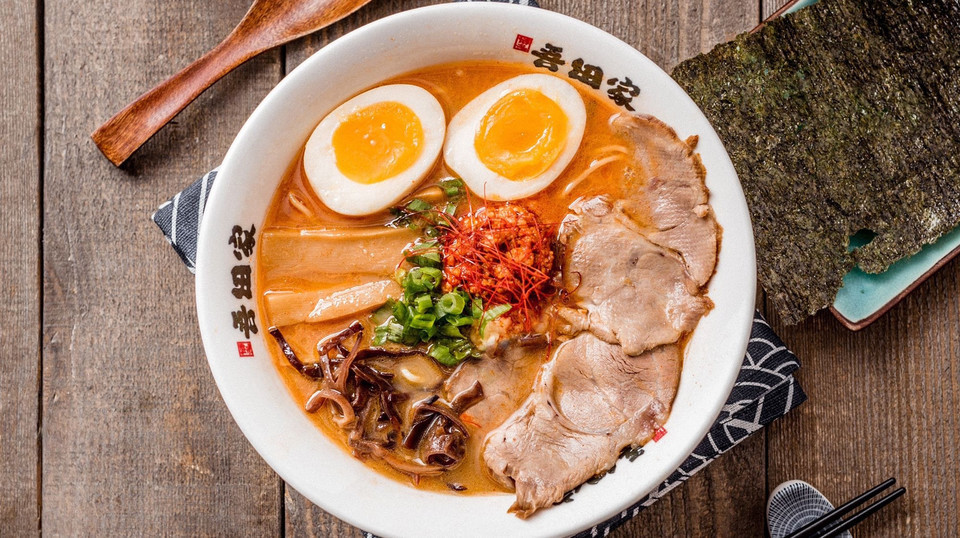 秘制香辣豚骨拉面(叉烧)图片
