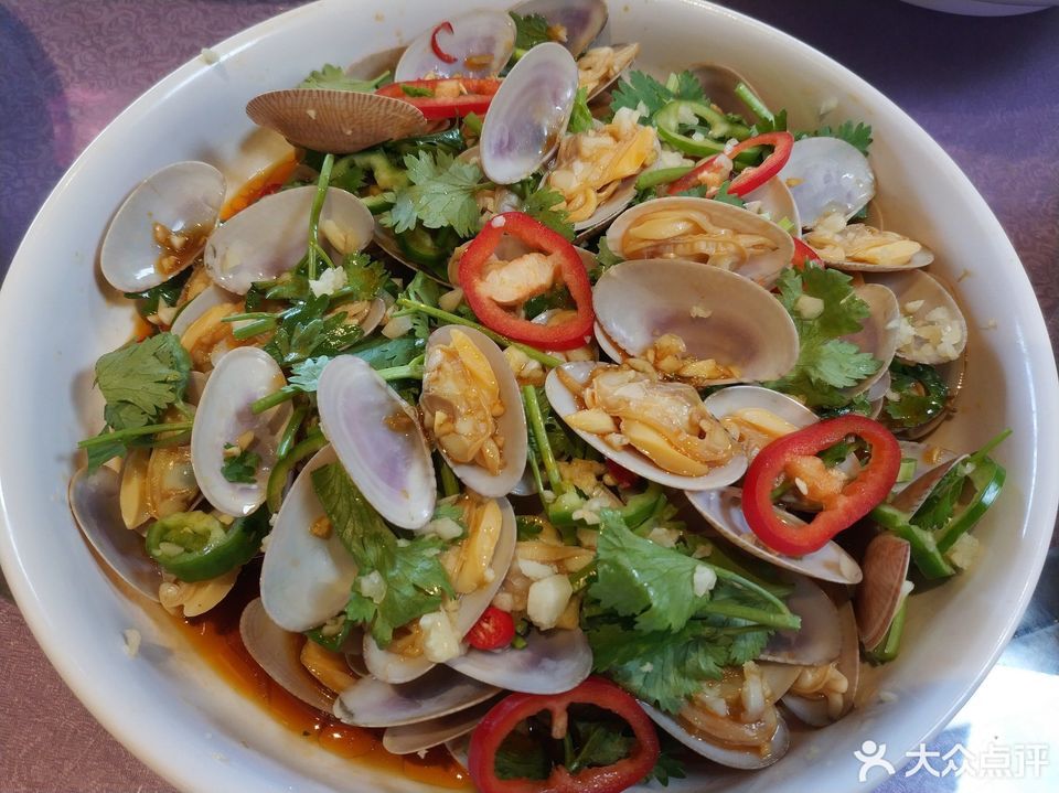 凉拌花蛤图片