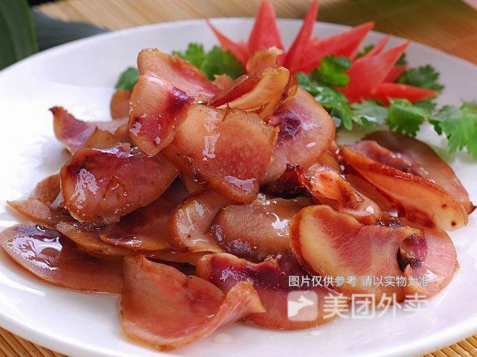 卤猪拱嘴图片