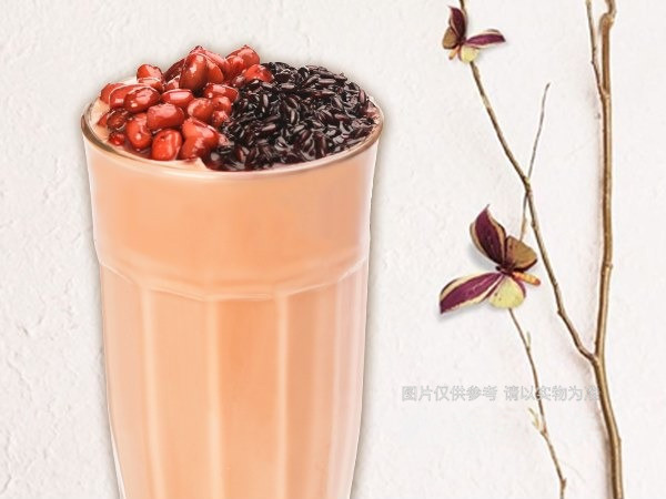 血糯米红豆奶茶