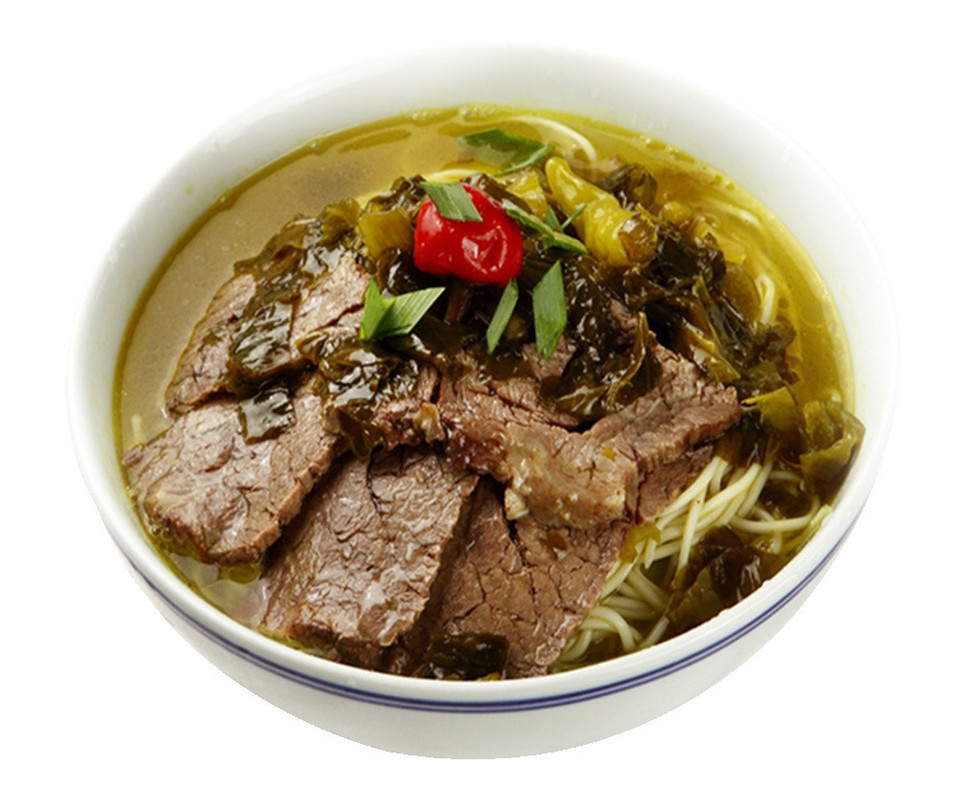酸菜牛肉面图片