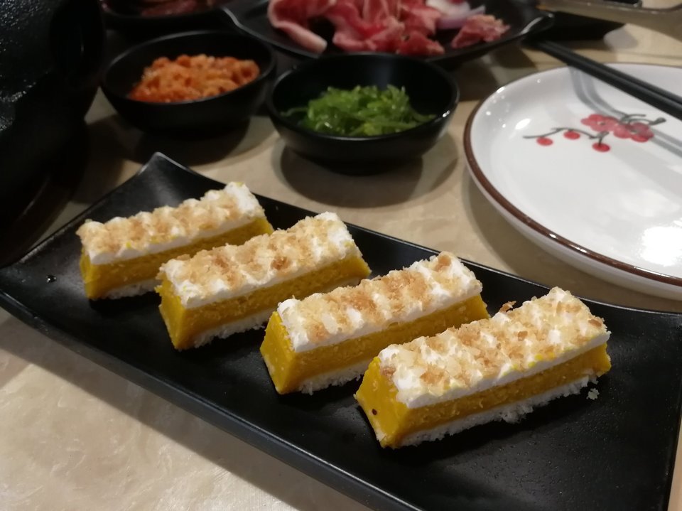 日式南瓜蛋挞图片