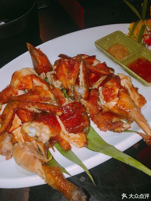 木炭荔枝烤鸡图片