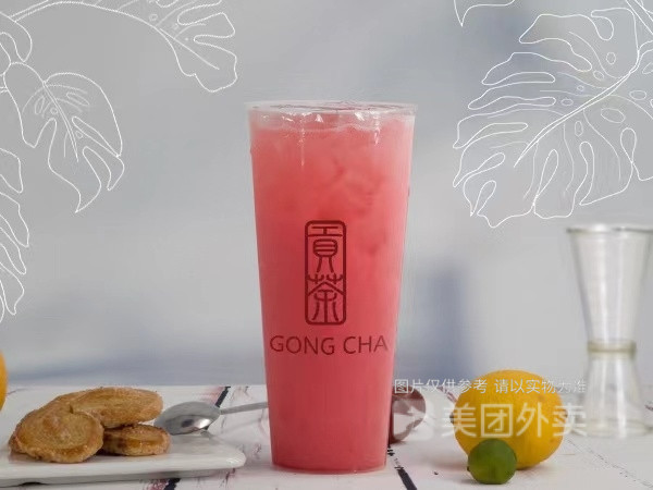 草莓养乐多图片