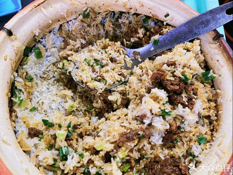 羊肉松焗饭图片