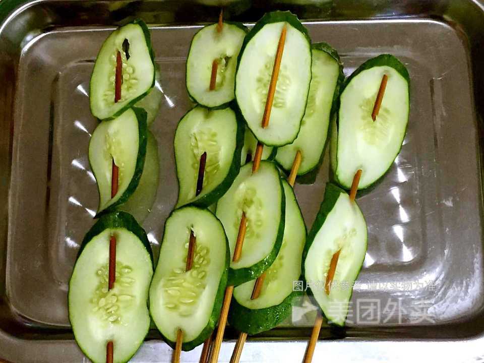 烤黄瓜图片