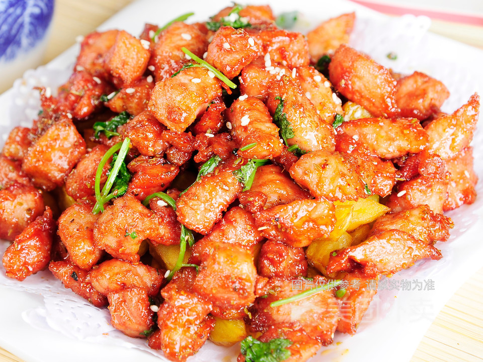 孜然小烤肉图片