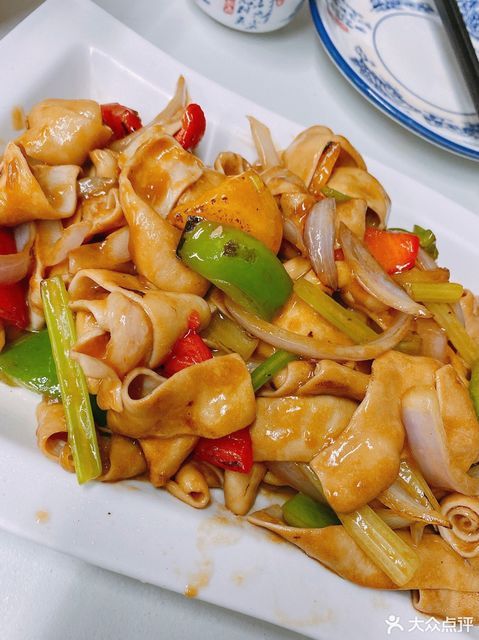 豉椒鹅肠图片