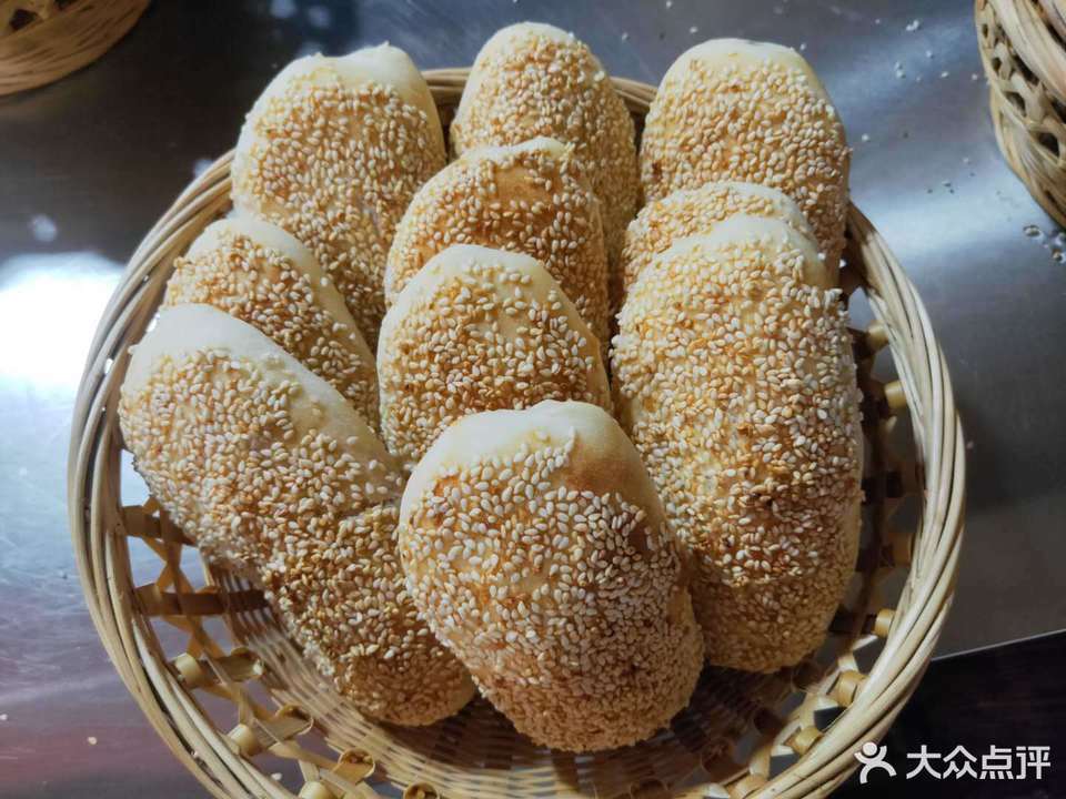 周口小烧饼民间菜图片