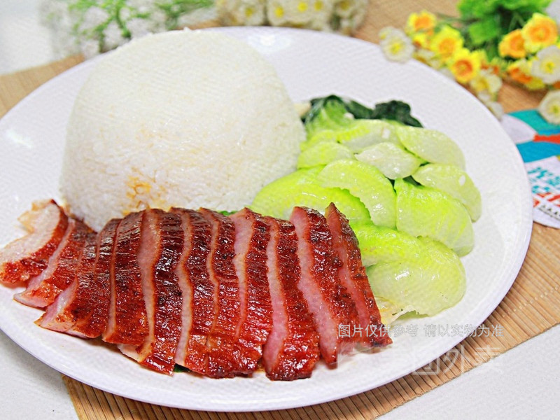 蜜汁叉烧饭图片