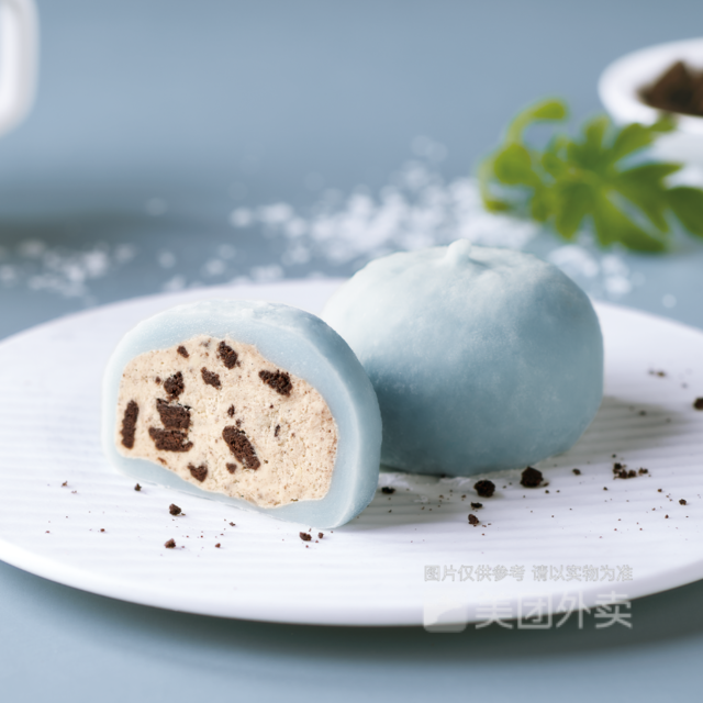 海盐芝士大福图片