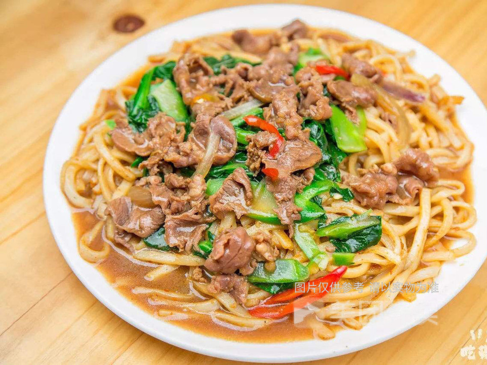 干炒猪肉粿条图片