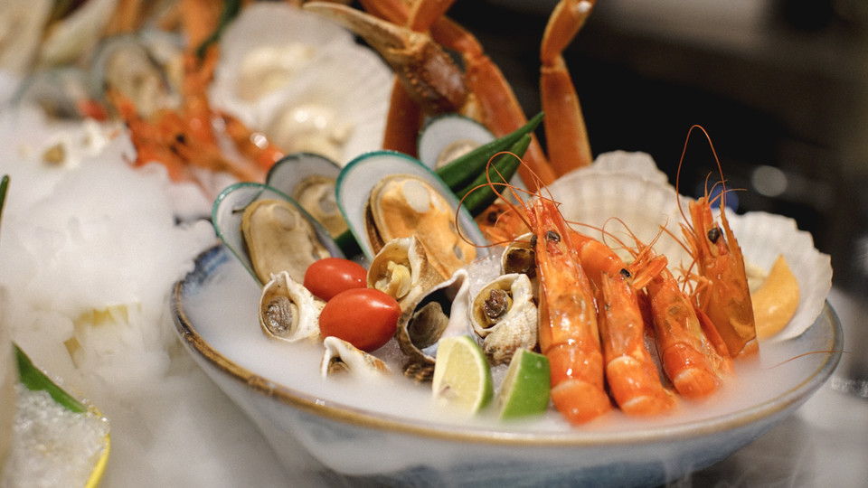 海鲜拼盘图片