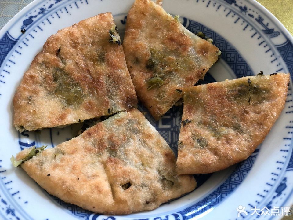 新昌咸菜饼图片