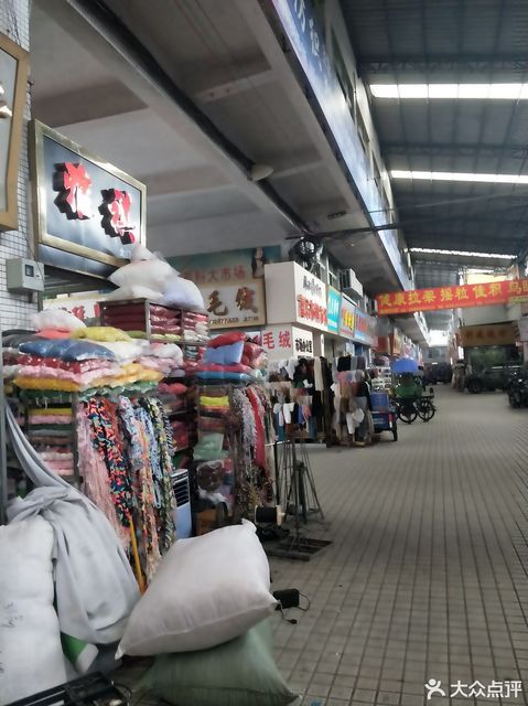 中国最大布料批发市场图片