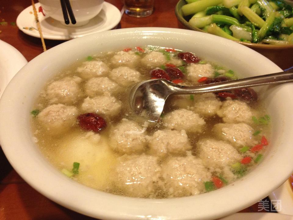 红枣肉丸汤图片