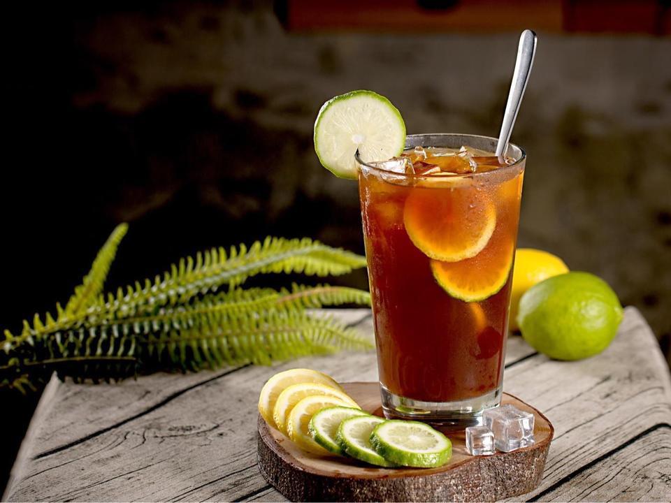 鸳鸯柠檬茶图片